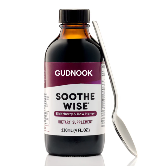 Soothe Wise* Elderberry & Raw Honey Syrup